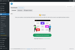 Page screenshot: Downloads