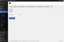 Page screenshot: Downloads &rarr; Settings &rarr; Shop