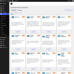 Page screenshot: Downloads &rarr; Extensions