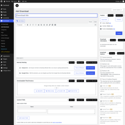 Page screenshot: Downloads &rarr; Add Download