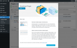 Page screenshot: Plugins &lsaquo; Test site &mdash; WordPress