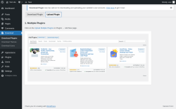 Page screenshot: Download &rarr;  Upload Plugin 