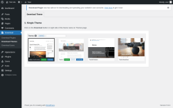 Page screenshot: Download &rarr; Download Themes