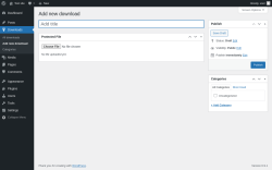 Page screenshot: Downloads &rarr; Add new download