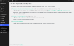 Page screenshot: Dr. Flex &rarr; Button integration