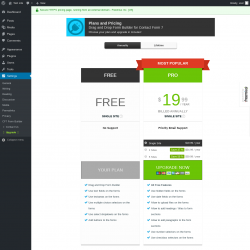 Page screenshot: Settings → Upgrade  ➤