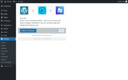 Page screenshot: CF7 Form Builder ‹ Test site — WordPress