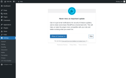 Page screenshot: CF7 Form Builder ‹ Test site — WordPress