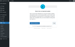 Page screenshot: CF7 Form Builder ‹ Test site — WordPress