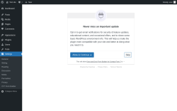 Page screenshot: CF7 Form Builder ‹ Test site — WordPress