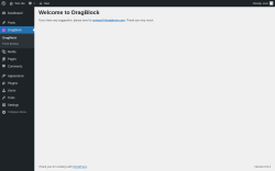 Page screenshot: DragBlock