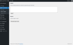 Page screenshot: Draw Attention → Import / Export