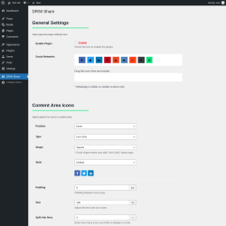 Page screenshot: DR!M Share