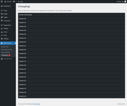 Page screenshot: DSGVO AIO  → Changelog 
