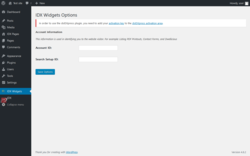 Page screenshot: IDX Widgets