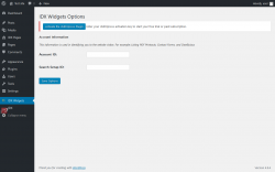 Page screenshot: IDX Widgets