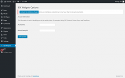 Page screenshot: IDX Widgets