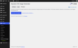 Page screenshot: Settings &rarr; Dynamic OG Images &rarr; 
					Premium				