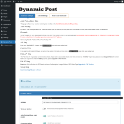 Page screenshot: Dynamic Post