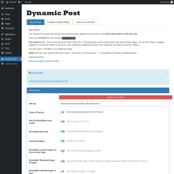 Page screenshot: Dynamic Post