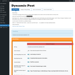 Page screenshot: Dynamic Post