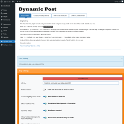 Page screenshot: Dynamic Post