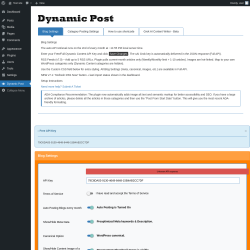 Page screenshot: Dynamic Post