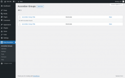 Page screenshot: Easy Accordion