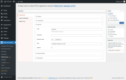 Page screenshot: Easy Accordion &rarr; FAQ Forms HOT!