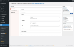 Page screenshot: Easy Accordion &rarr; FAQ Forms HOT!