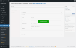Page screenshot: Easy Accordion &rarr; FAQ Forms HOT!