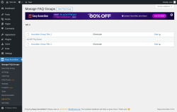 Page screenshot: Easy Accordion