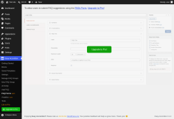 Page screenshot: Easy Accordion &rarr; FAQ Forms HOT!