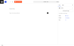 Page screenshot: Easy Accordion &rarr; Add FAQ Item