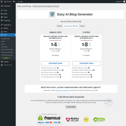 Page screenshot: Tools → Upgrade  ➤