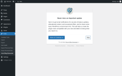 Page screenshot: Auto Blog Generator Settings ‹ Test site — WordPress