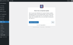 Page screenshot: Easy AI SEO – OpenAI API Settings ‹ Test site — WordPress