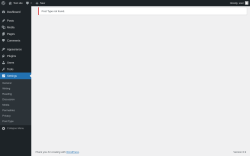 Page screenshot: Settings &rarr; Edit Post Type