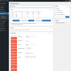 Page screenshot: Easy Charts → Add New Chart