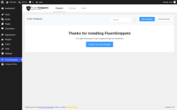 Page screenshot: FluentSnippets