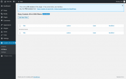 Page screenshot: Custom JS & CSS &rarr; All filters