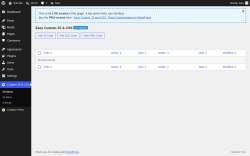 Page screenshot: Custom JS & CSS