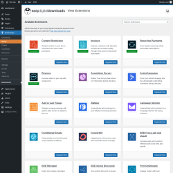 Page screenshot: Downloads → Extensions