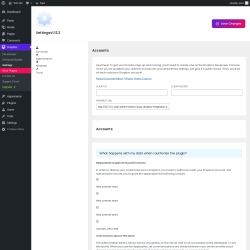 Page screenshot: Dropbox &rarr; Settings