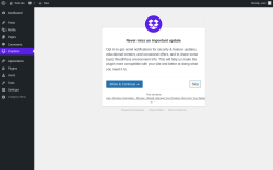 Page screenshot: Dashboard - Easy DropBox Integration &lsaquo; Test site &mdash; WordPress