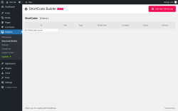 Page screenshot: Dropbox → Shortcode Builder