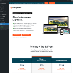 Page screenshot: Lightbox &rarr; Go Pro