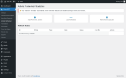 Page screenshot: Easy GPT → Article Refresher