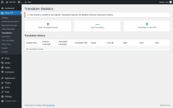Page screenshot: Easy GPT → Translations