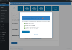 Page screenshot: Easy GPT